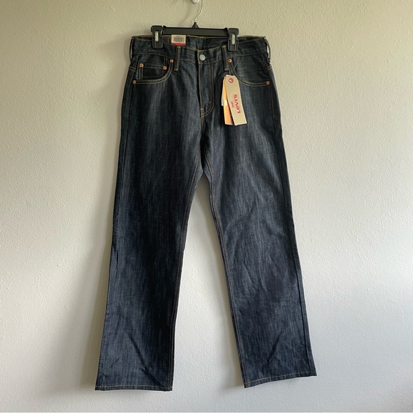 Levi’s Men 569 W 29 L 32 Loose Straight Dark Blue Wash Original NWT - Picture 9 of 14